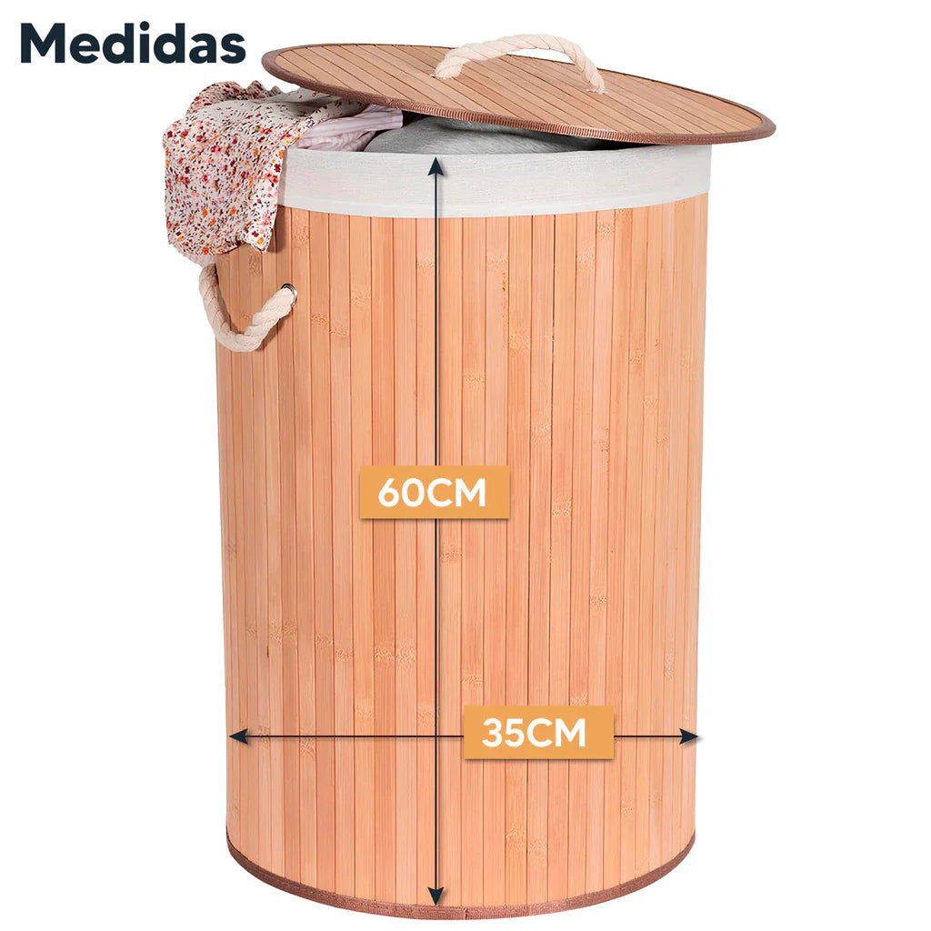 Cesto de Roupas BambooCircle - Decorelle