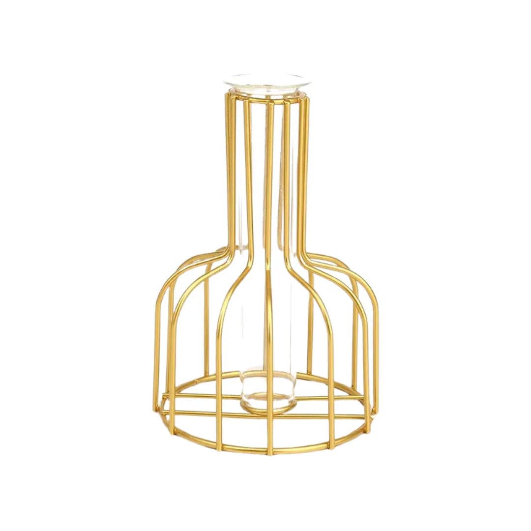 Vaso de Planta Hidropônico de Ferro para Decoração